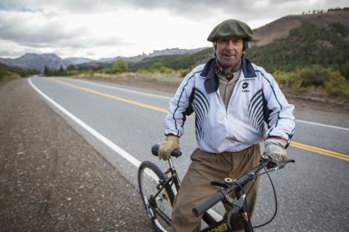Gaucho de descendencia Vasca que me acompañó buena parte del camino del camino a Bariloche, hasta que llegamos a su casa y alli nos despedimos.