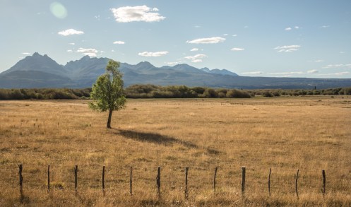 Camino al paso fronterizo que me llevará a Chile, el paso Futaleufú.