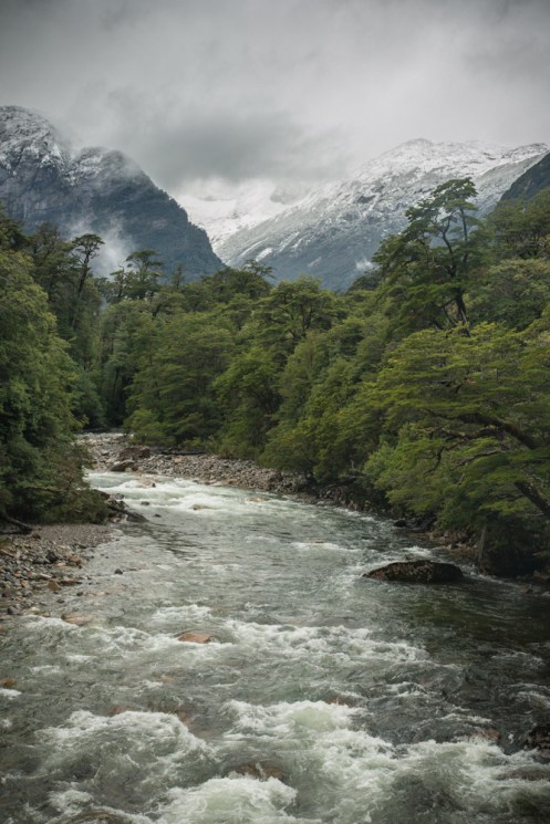 La lluvia sigue ofreciendo hermosos paisajes de los que disfrutar.