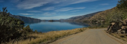 Camino a Puerto Tranquilo bordeamos las orillas del lago más grande de Chile, el General carrera.