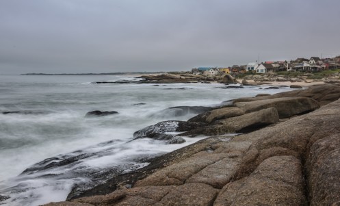 La costa de Punta del Diablo
