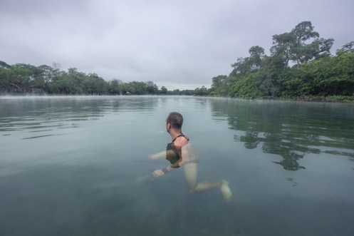 Brian es Argentino, y como yo, queda impactado con la mágia del lugar.
