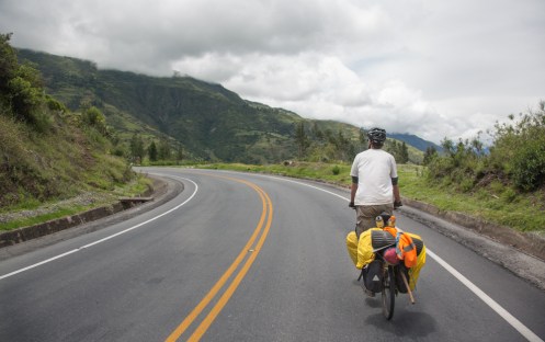 Dos días continuamente subiendo para disfrutar de la libertad de bajar durante dos horas.