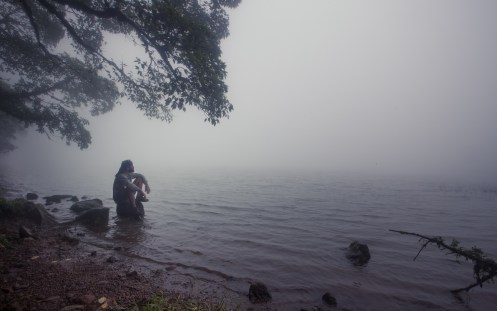 La niebla no me acompañó a disfrutar de las vistas del volván Madera, en cambio sentí que había llegado al mismo paraiso.