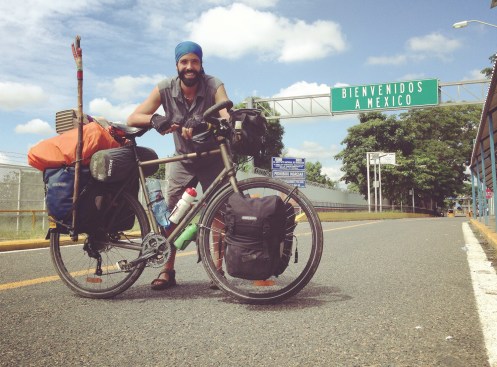 Frontera de Guatemala con Mexico. 