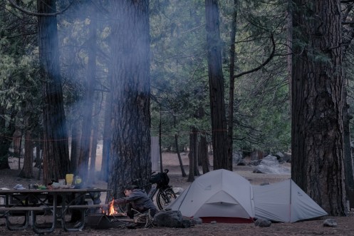 Nuestro campo base en el Campo 4