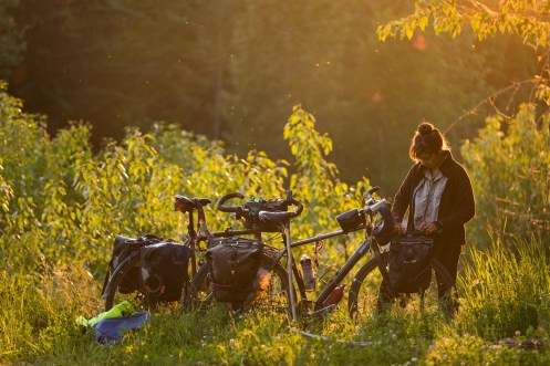 Montar el campamento con esta luz es un auténtico regalo.